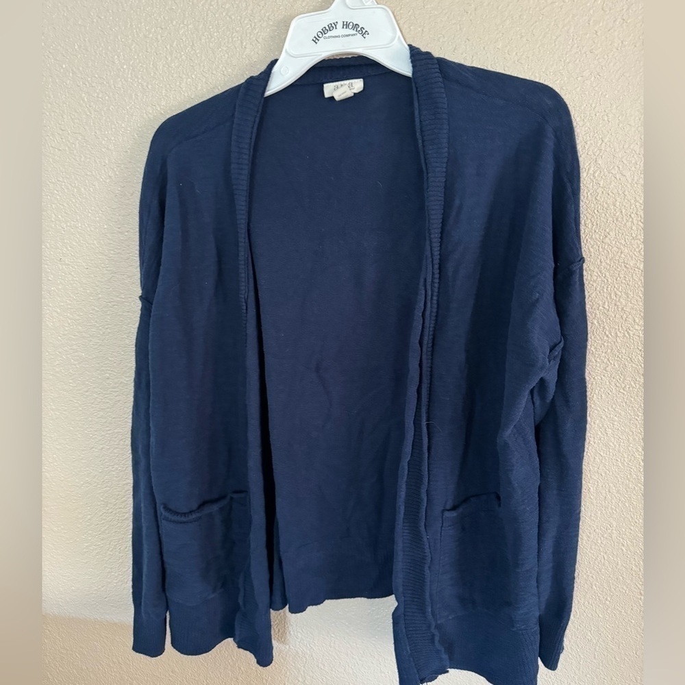 Ana navy blue cardigan